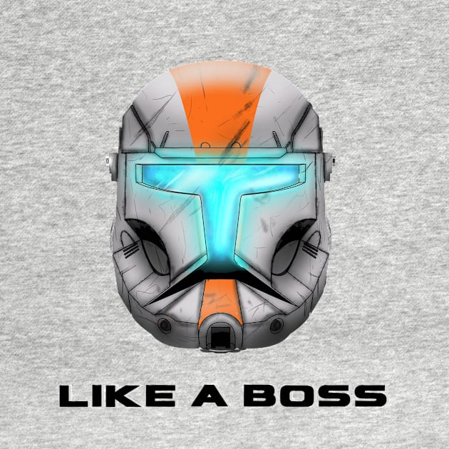 Like a "Boss" Commando Shirt by Cmmndo_Sev